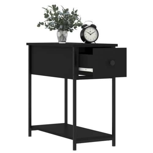 Noćni ormarići 2 kom crni 30 x 60 x 60 cm od konstruiranog drva - Crna 2 Cijena