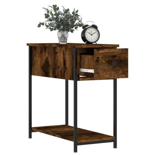 Noćni ormarići 2 kom boja hrasta 30x60x60 cm konstruirano drvo Dimljeni hrast 2 Cijena