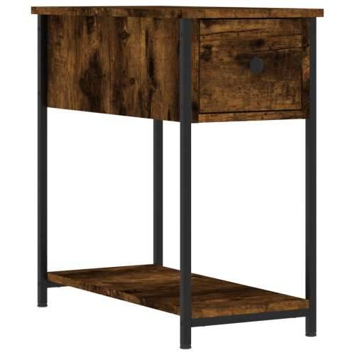 Noćni ormarići 2 kom boja hrasta 30x60x60 cm konstruirano drvo Dimljeni hrast 2 Cijena