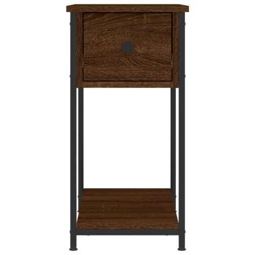 Noćni ormarići 2 kom boja hrasta 30x60x60 cm konstruirano drvo - Smeđi hrast 2 Cijena
