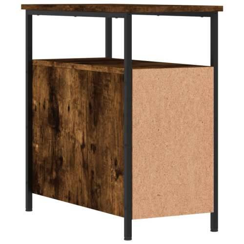Noćni ormarići 2 kom boja hrasta 30x60x60 cm konstruirano drvo - Dimljeni hrast 2 Cijena