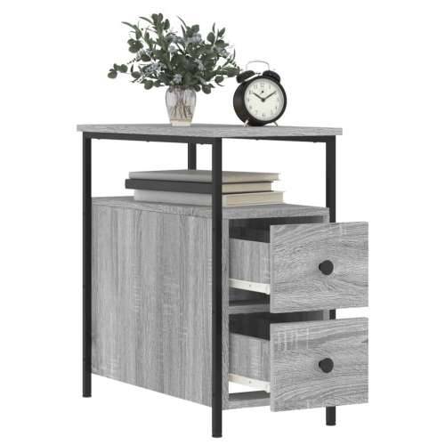 Noćni ormarići 2 kom boja hrasta 30x60x60 cm konstruirano drvo Sivi hrast sonoma 2 Cijena
