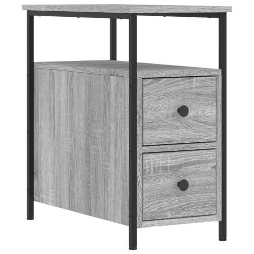 Noćni ormarići 2 kom boja hrasta 30x60x60 cm konstruirano drvo Sivi hrast sonoma 2 Cijena