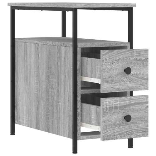 Noćni ormarići 2 kom boja hrasta 30x60x60 cm konstruirano drvo Sivi hrast sonoma 2 Cijena