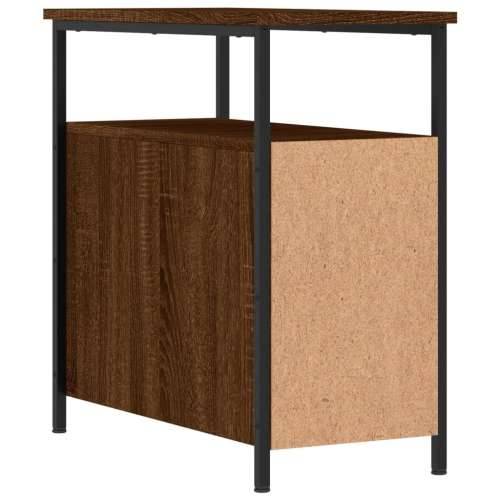 Noćni ormarići 2 kom boja hrasta 30x60x60 cm konstruirano drvo - Smeđi hrast 2 Cijena