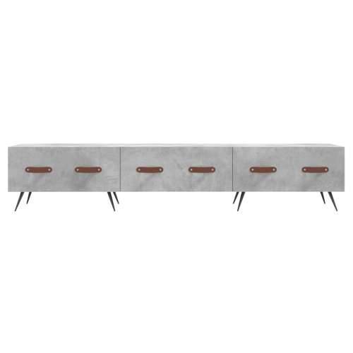 TV ormarić boja betona 150 x 36 x 30 cm od konstruiranog drva - Beton siva 1 Cijena