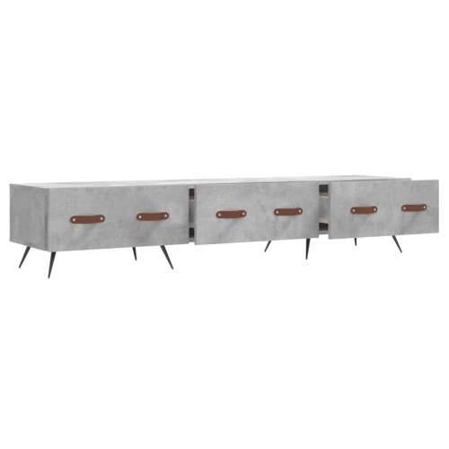 TV ormarić boja betona 150 x 36 x 30 cm od konstruiranog drva - Beton siva 1 Cijena
