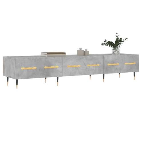 TV ormarić boja betona 150 x 36 x 30 cm od konstruiranog drva - Beton siva 1 Cijena