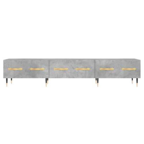 TV ormarić boja betona 150 x 36 x 30 cm od konstruiranog drva - Beton siva 1 Cijena