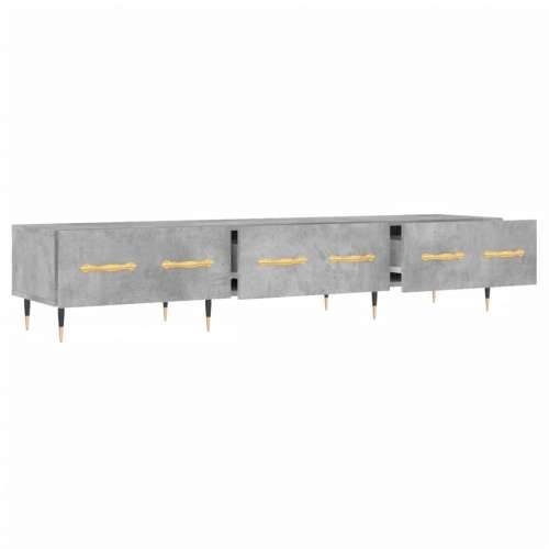 TV ormarić boja betona 150 x 36 x 30 cm od konstruiranog drva - Beton siva 1 Cijena