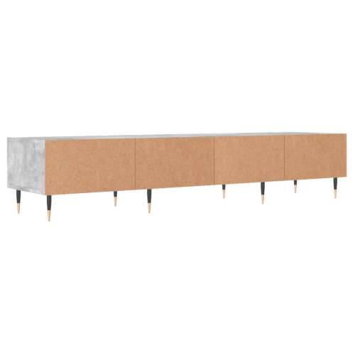 TV ormarić boja betona 150 x 36 x 30 cm od konstruiranog drva - Beton siva 1 Cijena