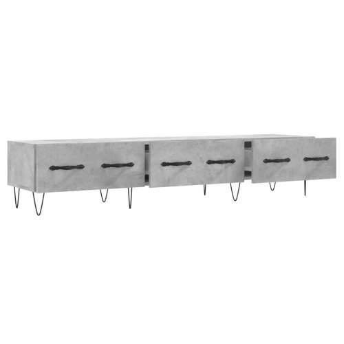 TV ormarić boja betona 150 x 36 x 30 cm od konstruiranog drva - Beton siva 1 Cijena