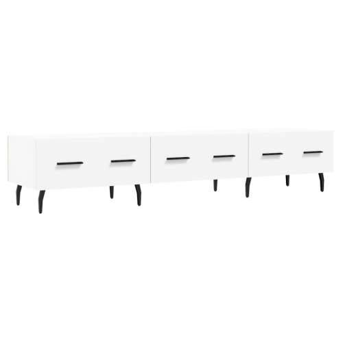 TV ormarić bijeli 150 x 36 x 30 cm od konstruiranog drva - Bijela 1 Cijena