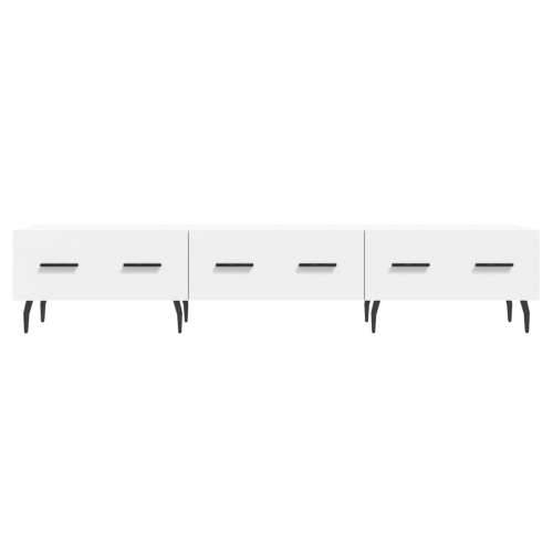 TV ormarić bijeli 150 x 36 x 30 cm od konstruiranog drva - Bijela 1 Cijena