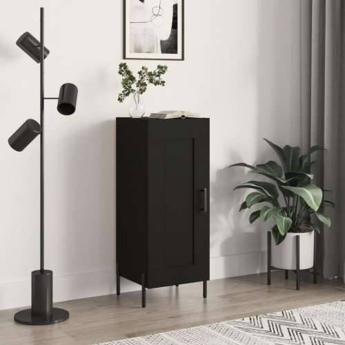 Komoda crna 34,5 x 34 x 90 cm od konstruiranog drva - Crna 1 Cijena