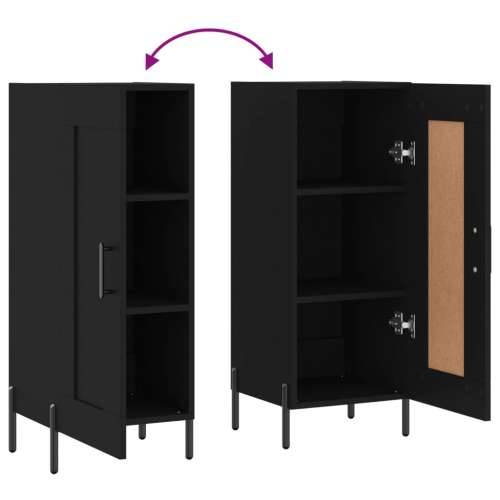 Komoda crna 34,5 x 34 x 90 cm od konstruiranog drva - Crna 1 Cijena