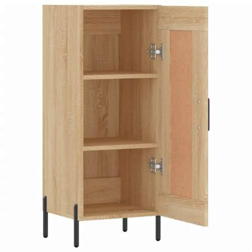 Komoda boja hrasta sonome 34,5x34x90 cm od konstruiranog drva - sonoma hrast 1 Cijena