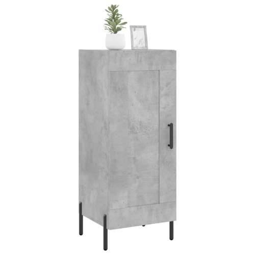 Komoda siva boja betona 34,5x34x90 cm od konstruiranog drva - Beton siva 1 Cijena