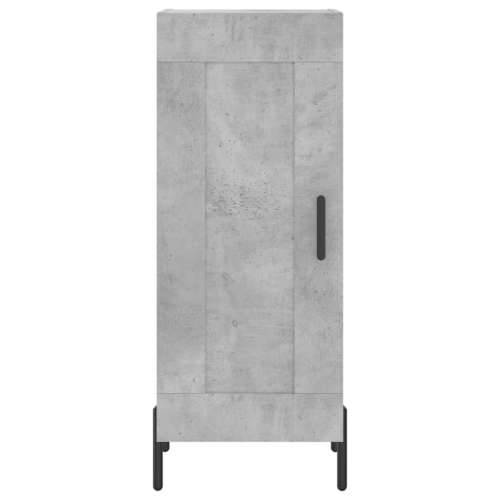 Komoda siva boja betona 34,5x34x90 cm od konstruiranog drva - Beton siva 1 Cijena