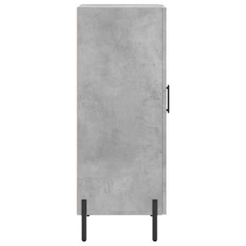 Komoda siva boja betona 34,5x34x90 cm od konstruiranog drva - Beton siva 1 Cijena