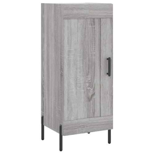 Komoda boja hrasta sonome 34,5x34x90 cm od konstruiranog drva - Sivi hrast sonoma 1 Cijena