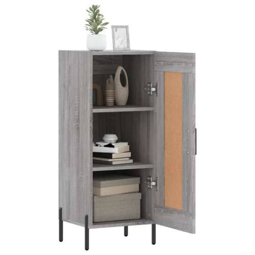 Komoda boja hrasta sonome 34,5x34x90 cm od konstruiranog drva - Sivi hrast sonoma 1 Cijena
