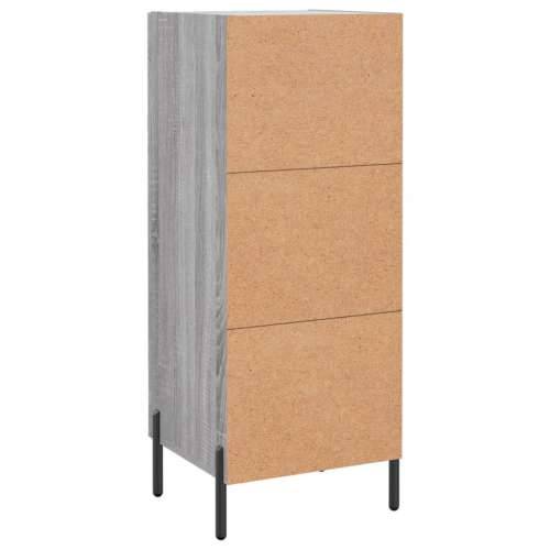 Komoda boja hrasta sonome 34,5x34x90 cm od konstruiranog drva - Sivi hrast sonoma 1 Cijena