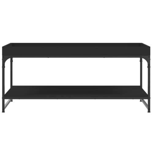 Stolić za kavu crni 100 x 49 x 45 cm od konstruiranog drva - Crna 100 x 49 x 45 cm 1 Cijena