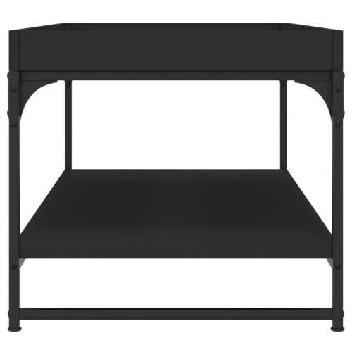 Stolić za kavu crni 100 x 49 x 45 cm od konstruiranog drva - Crna 100 x 49 x 45 cm 1 Cijena