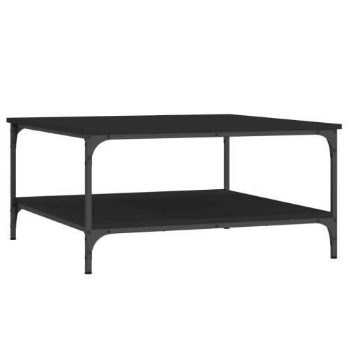 Stolić za kavu crni 80 x 80 x 40 cm od konstruiranog drva - Crna 80 x 80 x 40 cm 1 Cijena