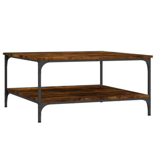 Stolić za kavu boja hrasta 80 x 80 x 40 cm konstruirano drvo - Dimljeni hrast 80 x 80 x 40 cm 1 Cijena