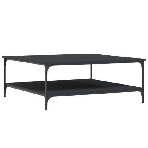 Stolić za kavu crni 100 x 100 x 40 cm od konstruiranog drva - Crna 100 x 100 x 40 cm 1 Cijena