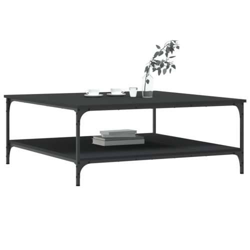 Stolić za kavu crni 100 x 100 x 40 cm od konstruiranog drva - Crna 100 x 100 x 40 cm 1 Cijena