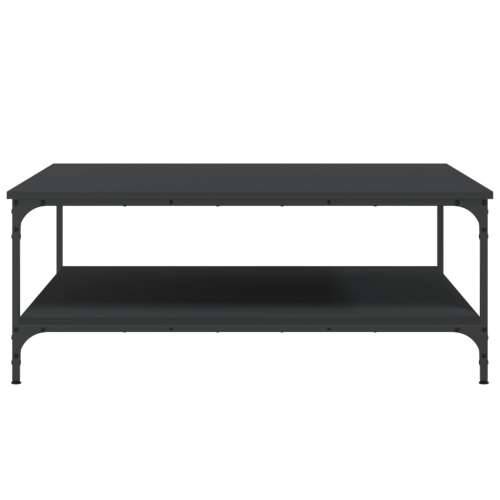 Stolić za kavu crni 100 x 100 x 40 cm od konstruiranog drva - Crna 100 x 100 x 40 cm 1 Cijena
