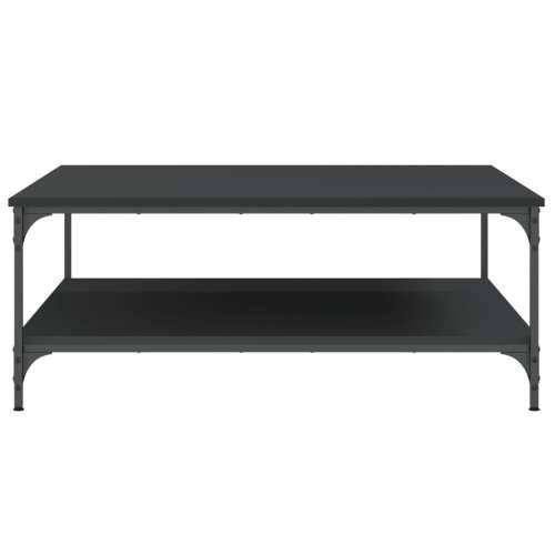 Stolić za kavu crni 100 x 100 x 40 cm od konstruiranog drva - Crna 100 x 100 x 40 cm 1 Cijena