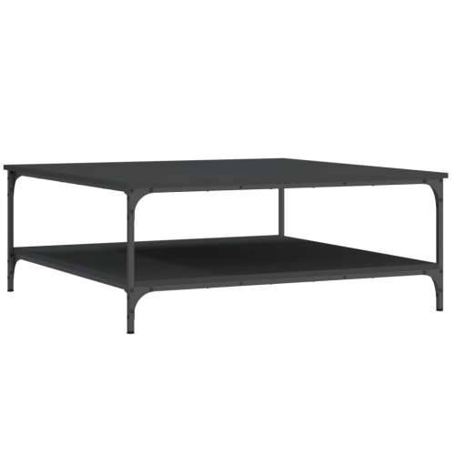 Stolić za kavu crni 100 x 100 x 40 cm od konstruiranog drva - Crna 100 x 100 x 40 cm 1 Cijena