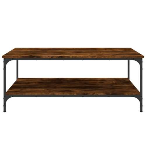 Stolić za kavu boja hrasta 100 x 100 x 40 cm konstruirano drvo - Dimljeni hrast 100 x 100 x 40 cm 1 Cijena