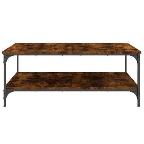 Stolić za kavu boja hrasta 100 x 100 x 40 cm konstruirano drvo - Dimljeni hrast 100 x 100 x 40 cm 1 Cijena