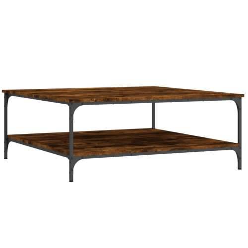 Stolić za kavu boja hrasta 100 x 100 x 40 cm konstruirano drvo - Dimljeni hrast 100 x 100 x 40 cm 1 Cijena