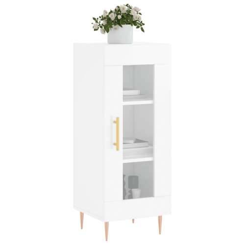 Komoda sjajna bijela 34,5 x 34 x 90 cm od konstruiranog drva - Visoko sjajno bijela 1 Cijena