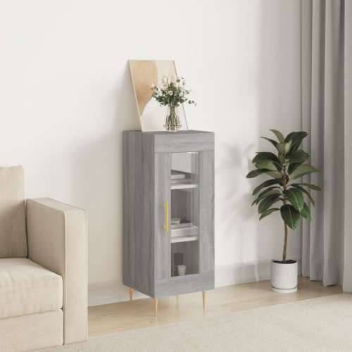 Komoda boja hrasta sonome 34,5x34x90 cm od konstruiranog drva - Sivi hrast sonoma 1 Cijena