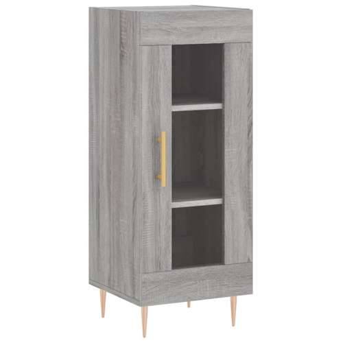 Komoda boja hrasta sonome 34,5x34x90 cm od konstruiranog drva - Sivi hrast sonoma 1 Cijena