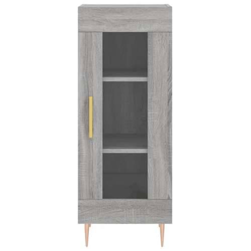 Komoda boja hrasta sonome 34,5x34x90 cm od konstruiranog drva - Sivi hrast sonoma 1 Cijena