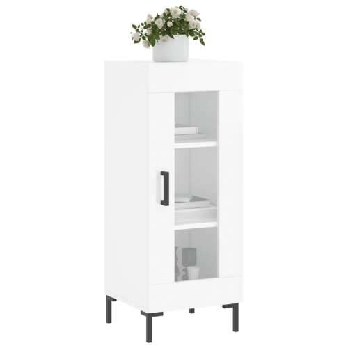 Komoda sjajna bijela 34,5 x 34 x 90 cm od konstruiranog drva - Visoko sjajno bijela 1 Cijena