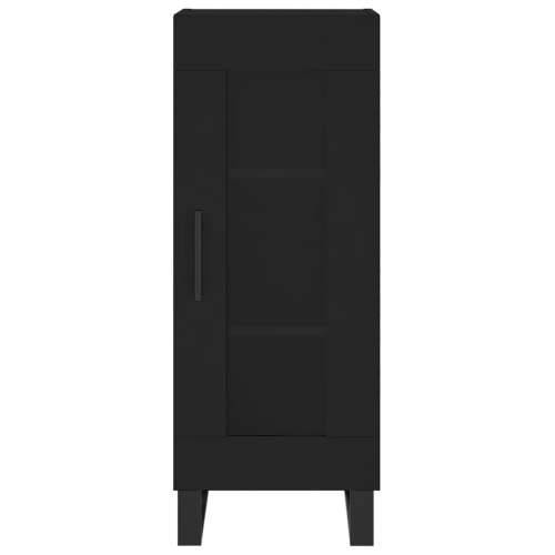 Komoda crna 34,5 x 34 x 90 cm od konstruiranog drva - Crna 1 Cijena