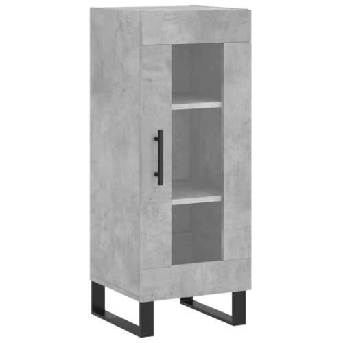 Komoda siva boja betona 34,5x34x90 cm od konstruiranog drva - Beton siva 1 Cijena