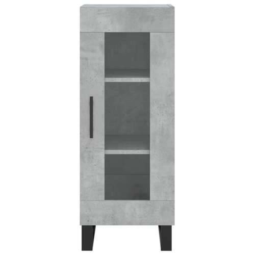 Komoda siva boja betona 34,5x34x90 cm od konstruiranog drva - Beton siva 1 Cijena