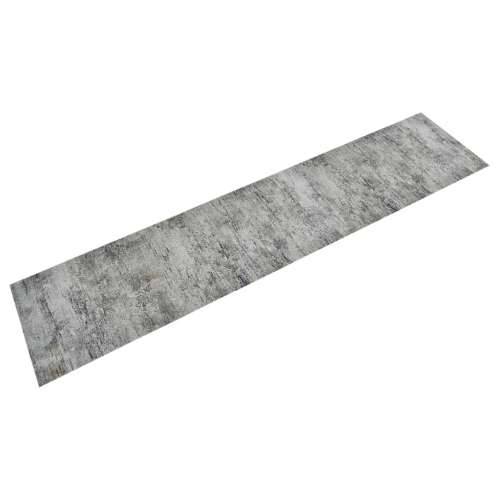 Kuhinjski tepih perivi s uzorkom betona 60 x 300 cm baršunasti - Siva i crna 60 x 300 cm 1 Cijena