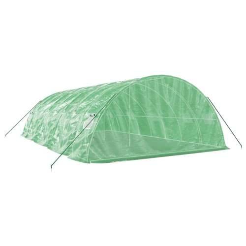 Staklenik s čeličnim okvirom zeleni 40 m² 8 x 5 x 2,3 m - Zelena 8 x 5 x 2.3 m 1 Cijena