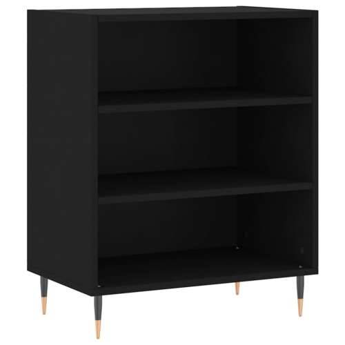 Komoda crna 57 x 35 x 70 cm od konstruiranog drva - Crna 1 Cijena